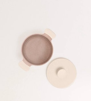 Olla CREATE aluminio fundido beige