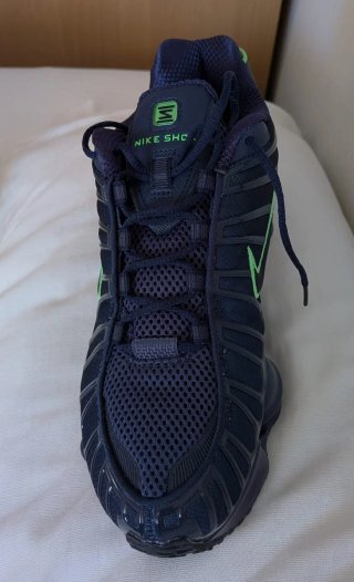 Zapatilla Nike Shox azul y Verde nuevas y original