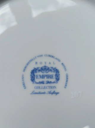Royal Empire Vajilla Porcelana Alemana