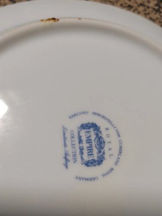 Royal Empire Vajilla Porcelana Alemana
