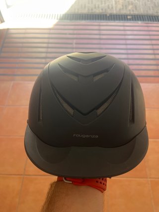 Casco Equitación Negro Fouganza