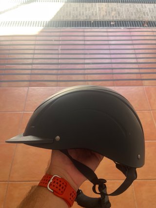 Casco Equitación Negro Fouganza
