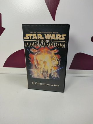 Reproductor Video VHS Star Wars Episodio 1 La Amanenaza Fant