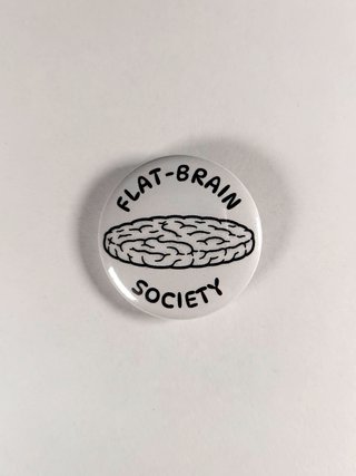 Spilla Flat Brain