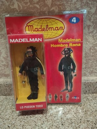 Madelman Hombre Rana Nº4 Altaya Nuevo