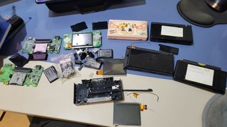 Lote piezas Nintendo DS Lite