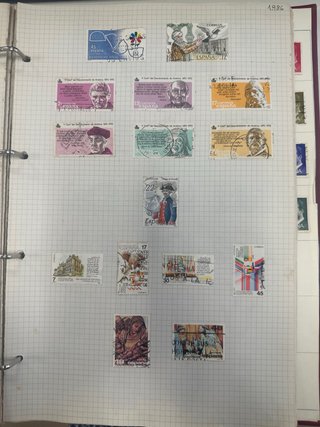 Lote Sellos España 1979 a 1987