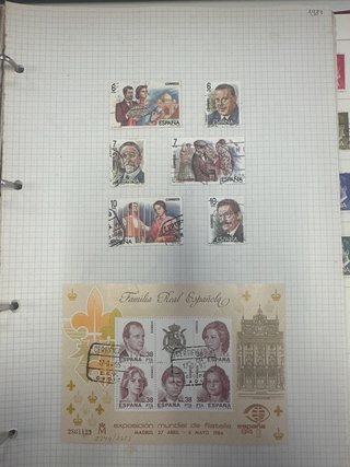 Lote Sellos España 1979 a 1987