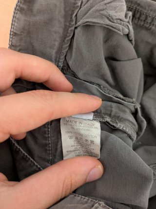 Pantaloni Dondup Cargo Capri Taglia 42