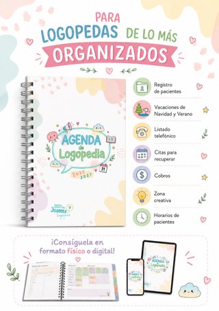 Agenda de logopedia PDF