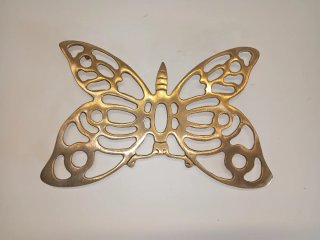Base em latão maciço em forma de borboleta com 26c
