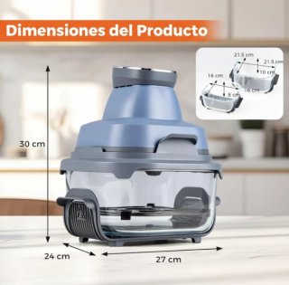 Freidora Aire Cristal 1500W
