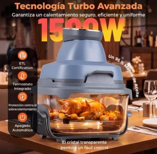 Freidora Aire Cristal 1500W