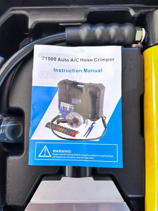 Engarzadora Hidráulica Mangueras A/C 71500