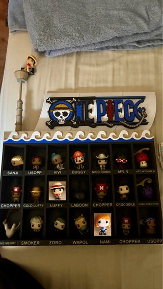 Colección One Piece Kinder + Expositor