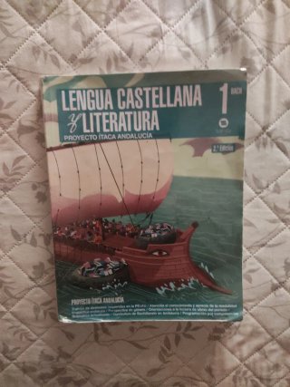 Lengua castellana y literatura, 1 BACH.