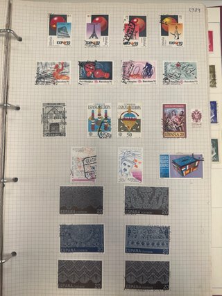Lote Sellos España 1988 a 1990
