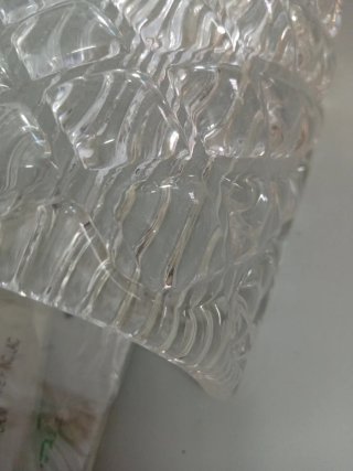 Lampada parete Gallery mod. Diamante P Cristallo
