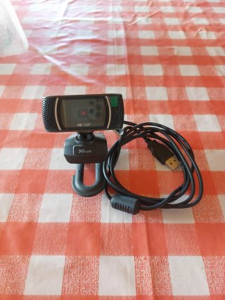 Webcam Trust Trino HD 720p Negra