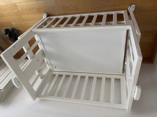 Cuna Baby Love Allegra 5 en 1 blanca