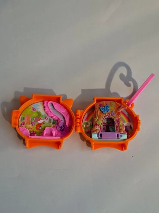 Polly Pocket Mini Cofre Zorro Naranja
