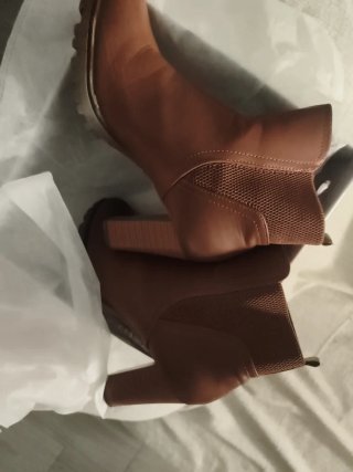 Botines marrones de tacón