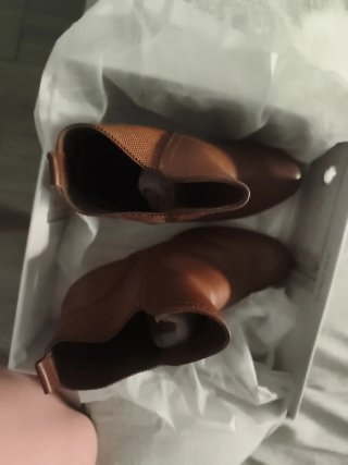 Botines marrones de tacón