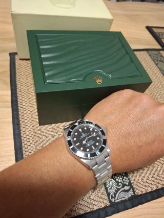 Rolex Submariner Nero e Argento