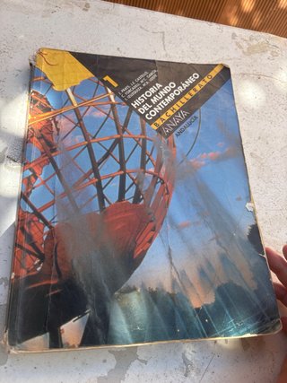 Libros de texto historia 1/2 bachillerato