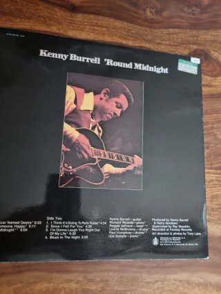 Vinilo Kenny Burrell 'Round Midnight Jazz