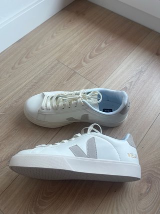 Veja Campo Zapatillas Unisex Beige/Blanco