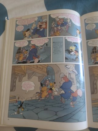 Libro de Pinotxo de Disney. - Edición bilingue