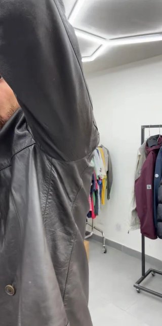 Giacca pelle Nappa uomo nera Tg 48 Regular GrB 38