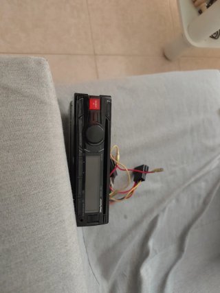 Radio CD USB Alpine Negra