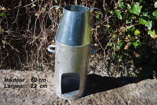 Barbacoa asadora de castañas