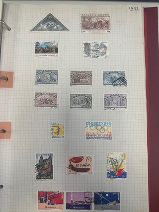 Sellos España 1991 a 1992