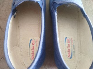Zapatillas casa tela vaquera T.36