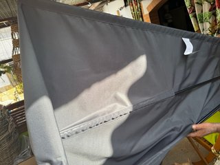 Toldo lateral balcón gris 160x160 cm