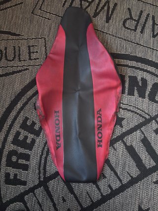 Coprisella Honda CRF 250-450 Rosso/Nero
