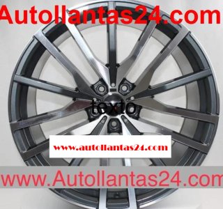 Kit 4 llantas para bmw x5 x6 butan 22 21 2 r134356