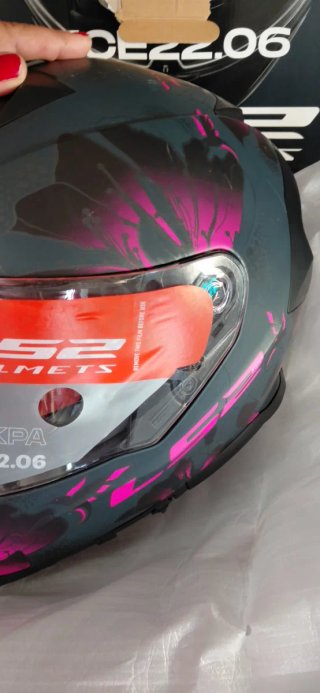 Casco Moto LS2 ECE2206 Negro