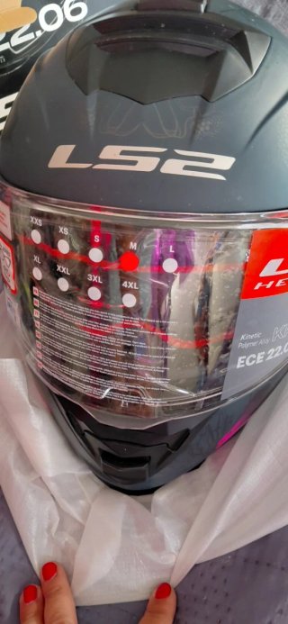 Casco Moto LS2 ECE2206 Negro