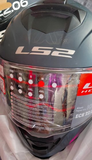Casco Moto LS2 ECE2206 Negro