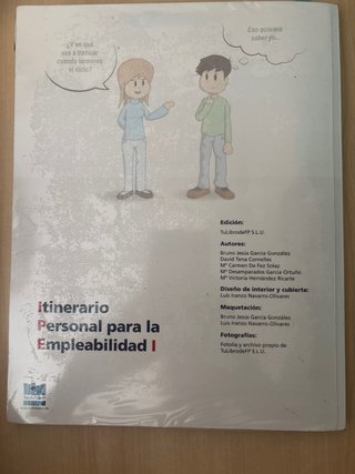 Libro itinerario personal para la empleabilidad I