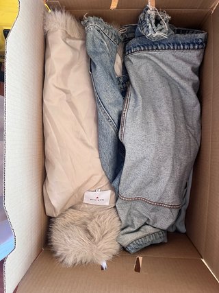 NAF NAF Chaqueta Beige Talla M