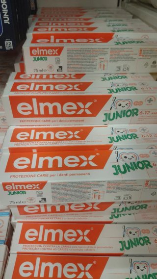 Elmex Junior Dentifricio 6-12 Anni - 10 Pezzi
