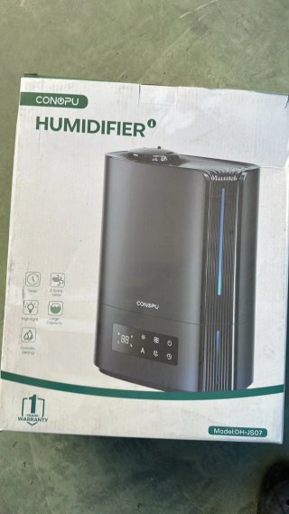 Humidificador Aroeve Ultrasónico Negro