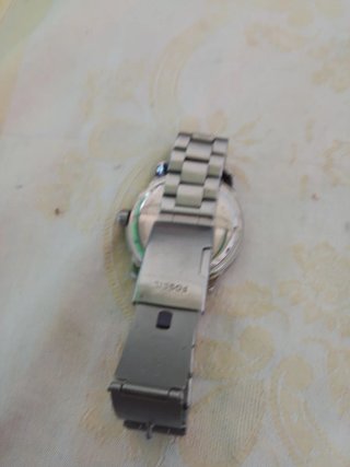 Orologio Fossil Uomo Blu Argento