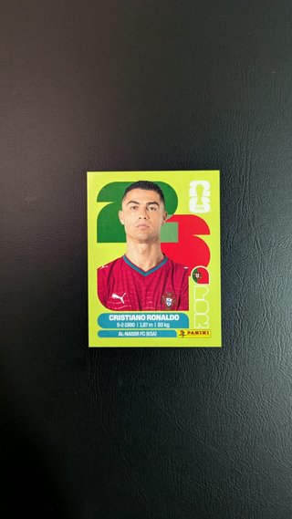 Cromo Ronaldo Panini Mundial 2026 - United Edition