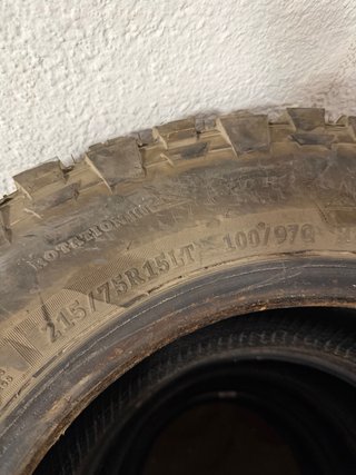 Ruedas 215/75 R15